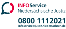 Banner zum INFO-Service Niedersächsische Justiz