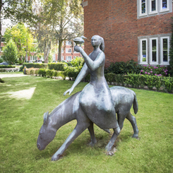 Skulptur "Der Ritt gegen das Vorurteil"